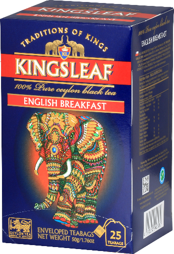  Чай "KINGSLEAF" Английский завтрак 25 конв.