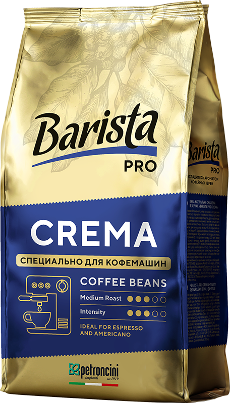 Кофе Barista PRO Crema в зернах 1 кг