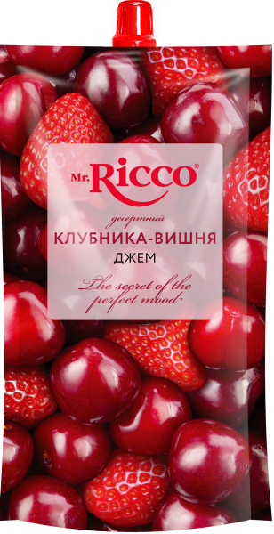 Джем Mr.Ricco десертный "Клубника-вишня" 300 г
