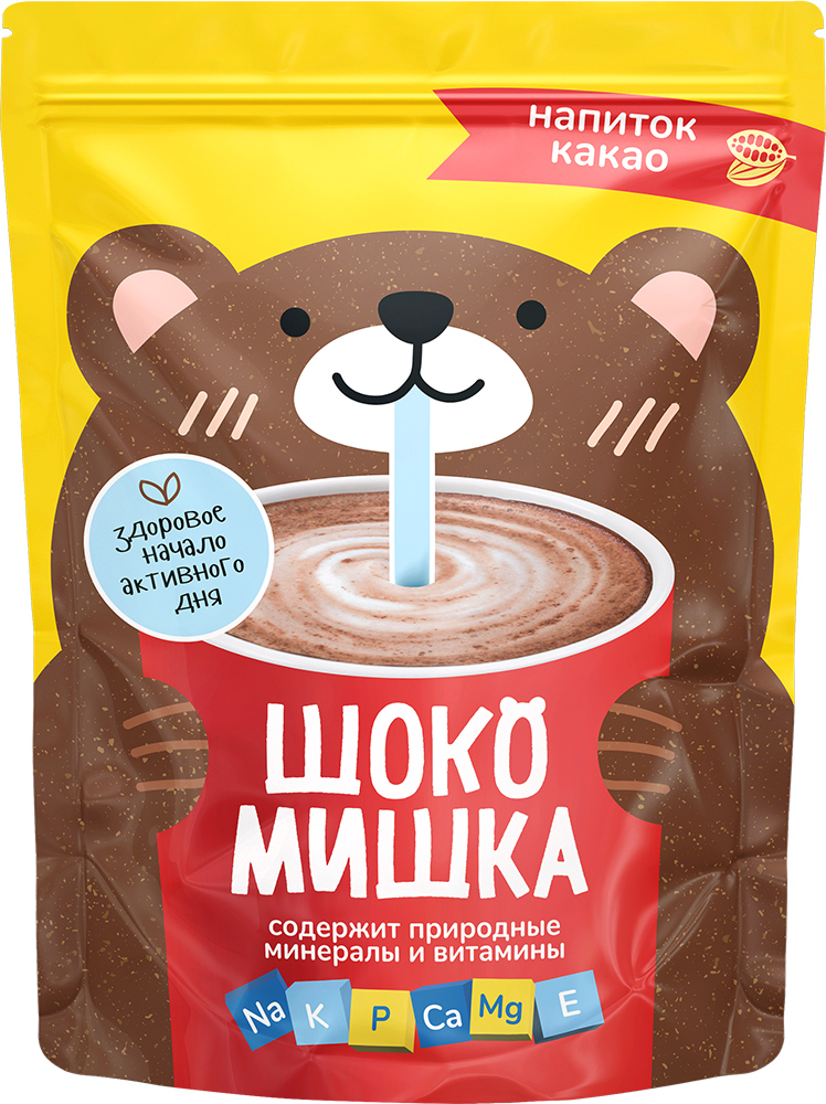 Напиток сух. раств. "Шокомишка" на основе какао порошка 500 г