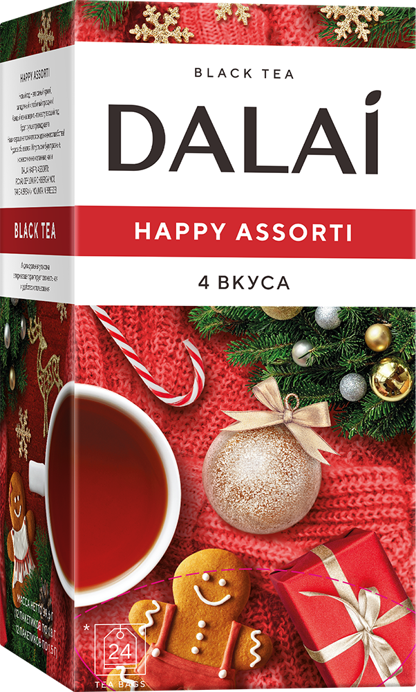 Чай Dalai "HAPPY ASSORTI" 24 конв.