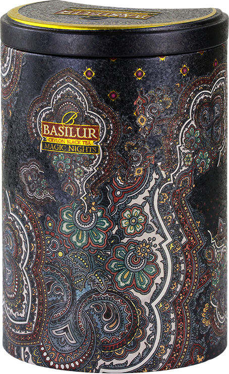 Чай  Basilur Восточная колл. "Волшебные ночи" 100 г ж/б