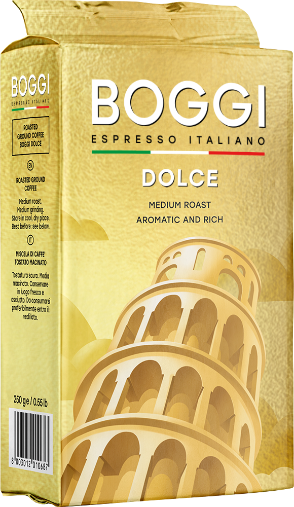 Молотый кофе Boggi Dolce 250 г