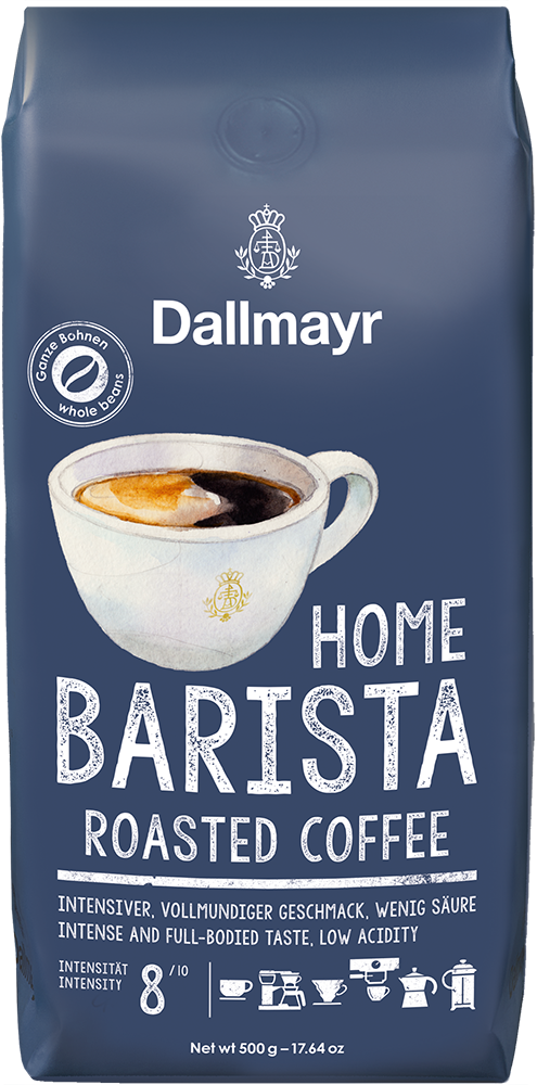 Кофе Dallmayr в зерне Home Barista Roasted Coffee 500 г.
