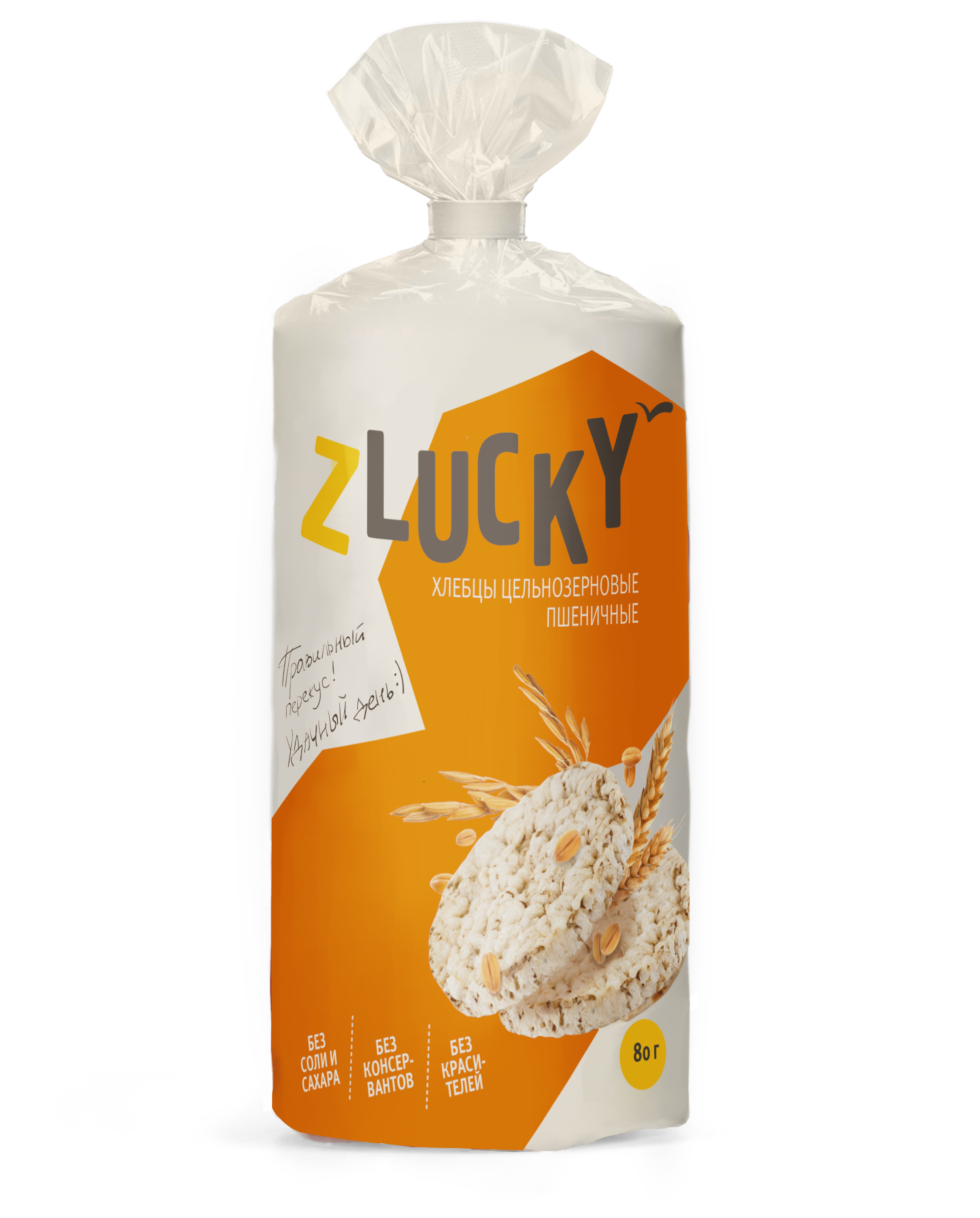 Хлебцы "Z LUCKY" Пшеничные, 80 г
