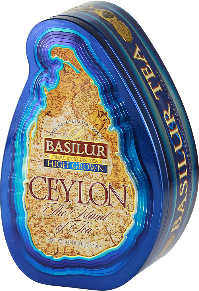 Чай Basilur колл. Чайный остров Цейлон "Высокогорный" 100 г ж/б