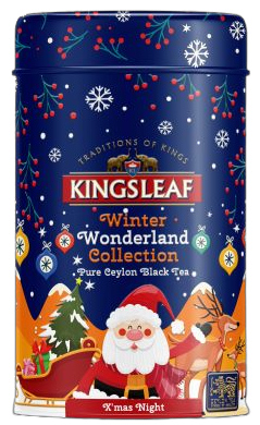 Чай "KINGS LEAF" Праздничная коллекция.  Рождественская ночь