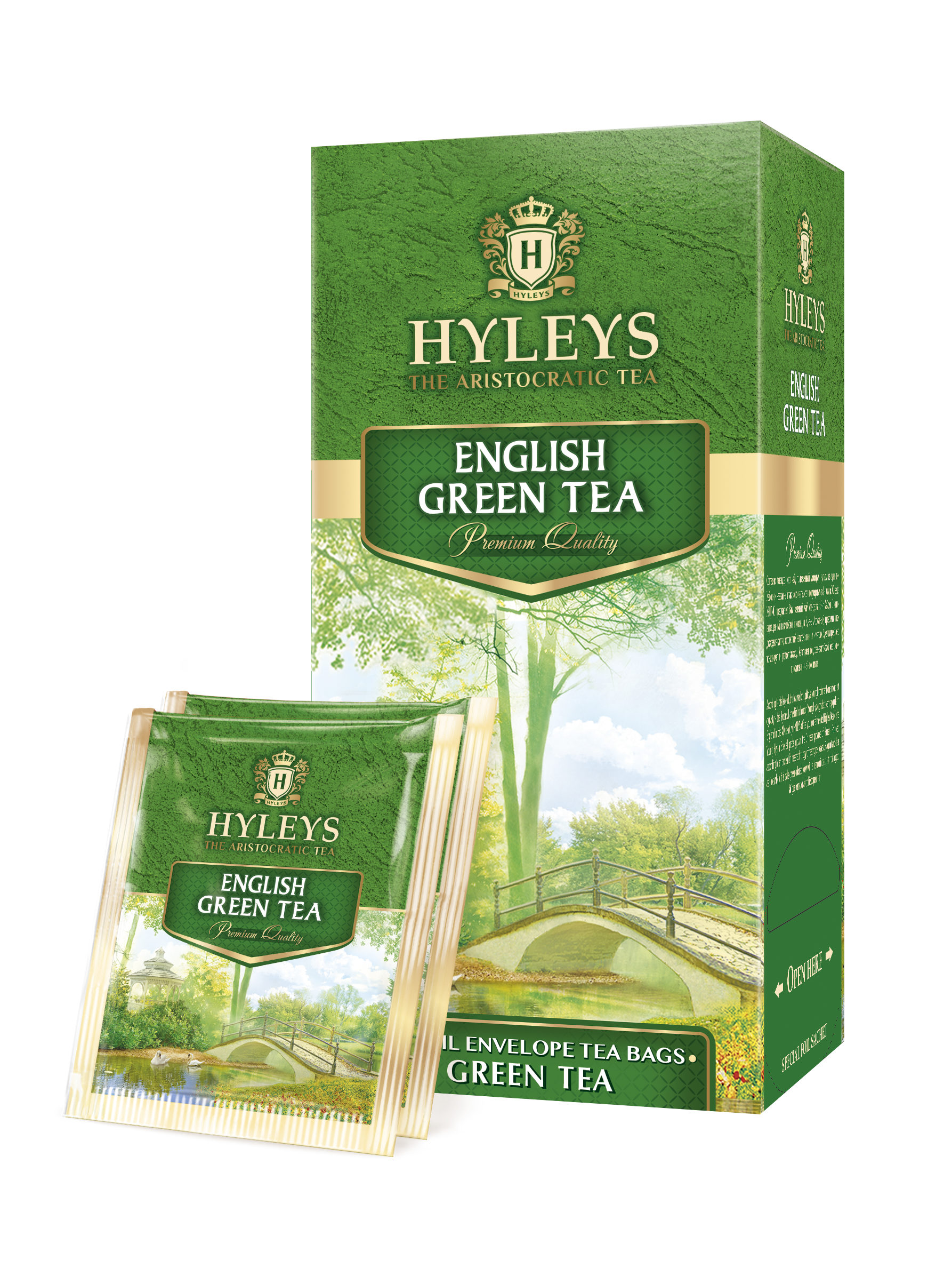 Чай зеленый Hyleys Английский 25 саш.