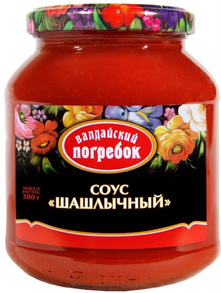 Соус томатный «Шашлычный» «Валдайский погребок» 350 мл