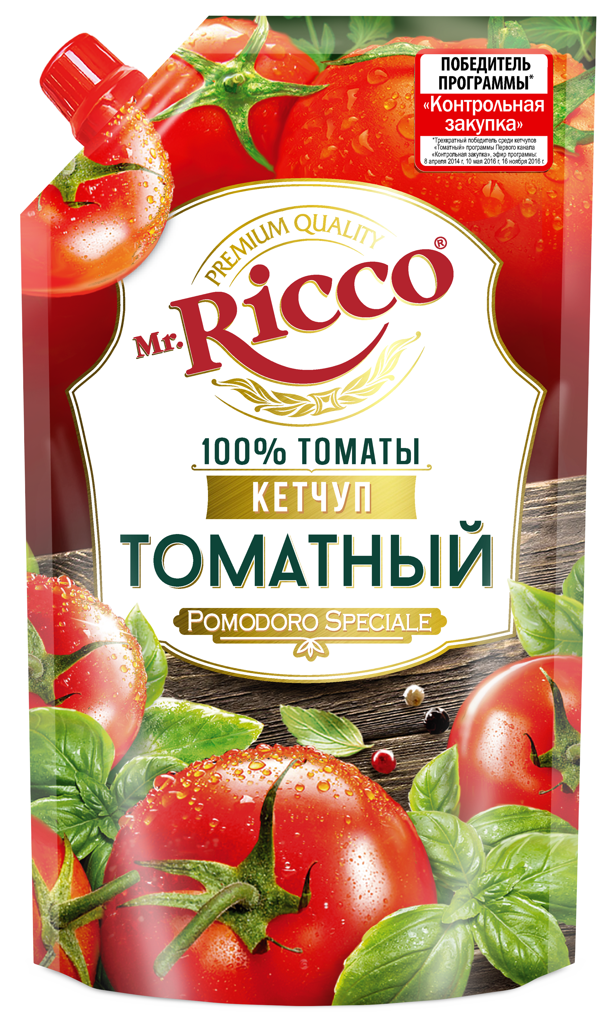 Кетчуп Mr.Ricco «Томатный» 300 г