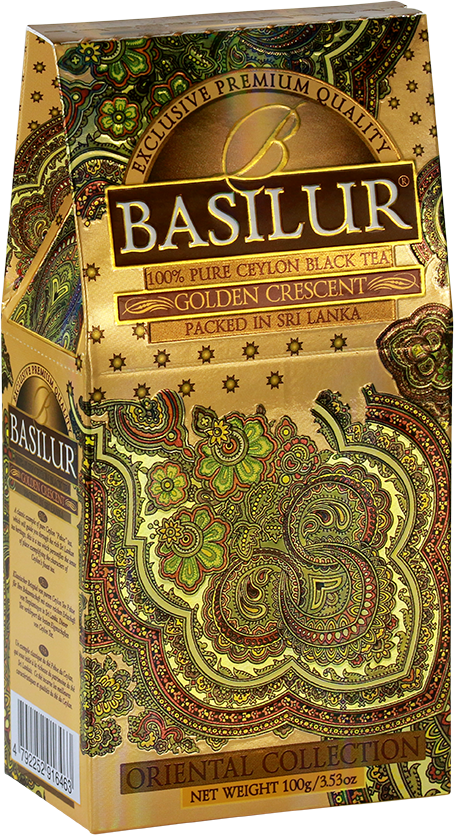 Чай черный Basilur Восточная колл. "Золотой месяц" 100 г