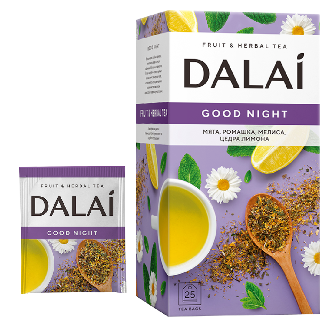Чай травяной Dalai Good Night 25 конв.