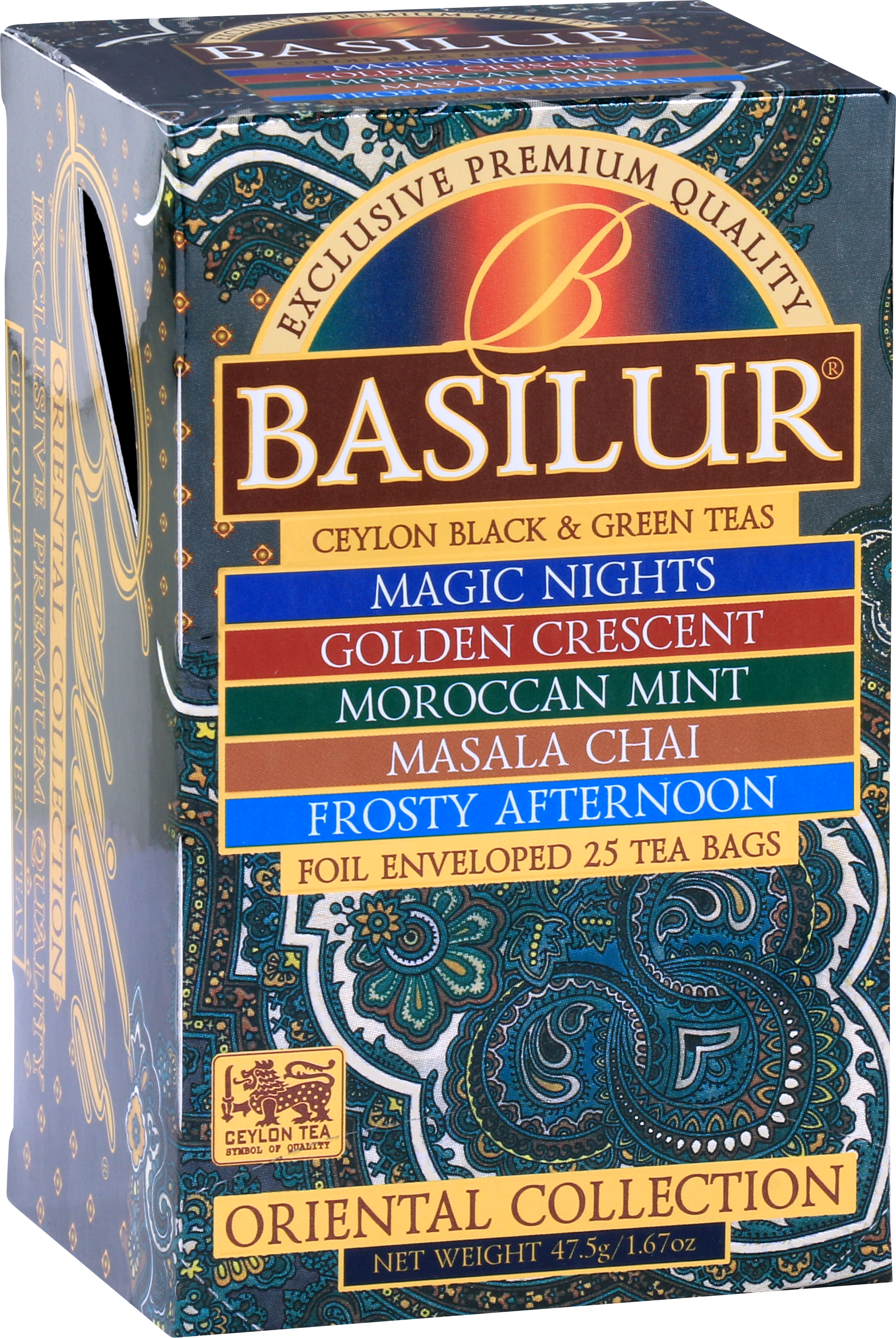 Чай "Basilur" "ORIENTAL COLLECTION"  Assorti 25 конв.