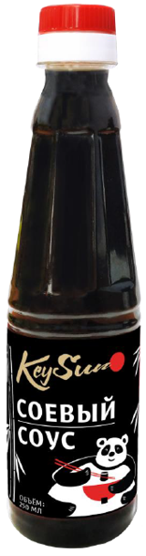 Соевый соус «Премиального качества» «KEYSUN» 250 мл.