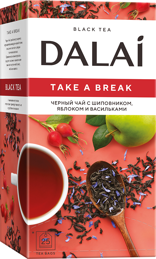 Чай черный Dalai Take a break  25 конв.