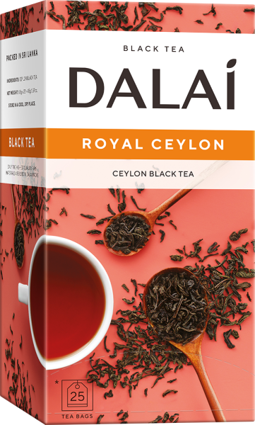 Чай черный Dalai Royal Ceylon 25 конв. Шри-Ланка