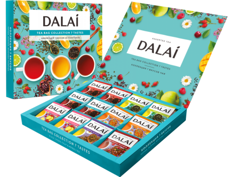 Чай Dalai Ассорти 7 вкусов, 60 конв.