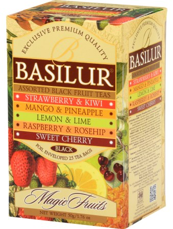Чай ассорти Basilur "Волшебные фрукты" 25 конв.