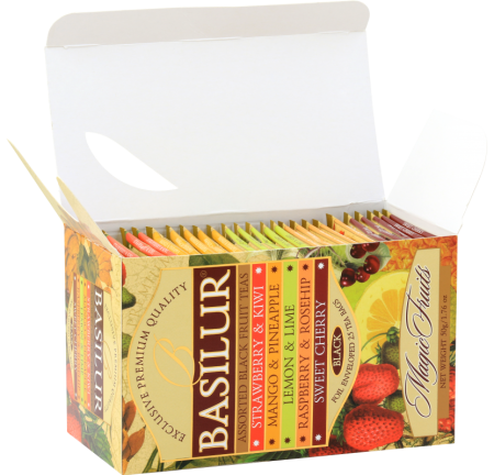 Чай ассорти Basilur "Волшебные фрукты" 25 конв.